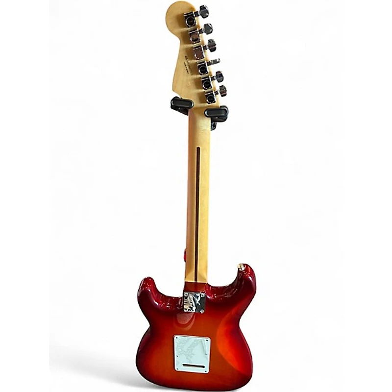 Used Fender Standard Stratocaster aged cherry burst Solid Body Electric Guitar