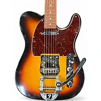 Used Fender Vintera 60s Telecaster Bigsby Sunburst Solid Body Electric Guitar