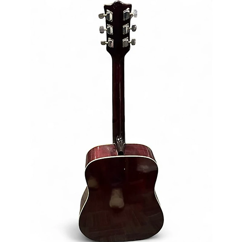 Used Trump Ts21 Red Acoustic Guitar