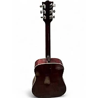 Used Trump Ts21 Red Acoustic Guitar