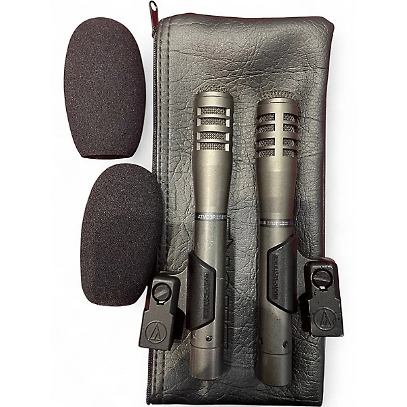 Used Audio-Technica ATM33R PAIR Condenser Microphone