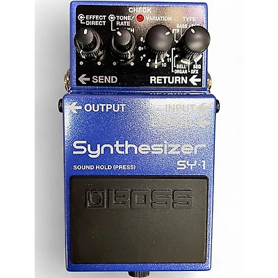 Used BOSS SY1 Synthesizer Effect Pedal