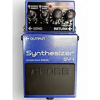 Used BOSS SY1 Synthesizer Effect Pedal