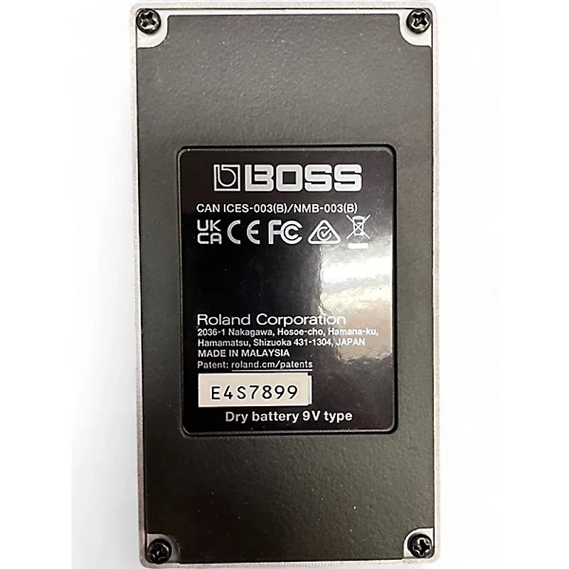 Used BOSS SY1 Synthesizer Effect Pedal