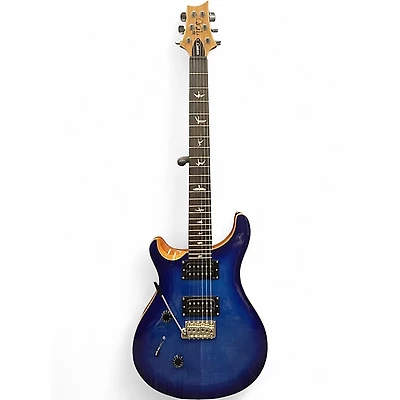 Used PRS SE Custom 24 FADED BLUE BURST Solid Body Electric Guitar