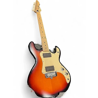 Vintage 1980s Peavey T-15 2 Color Sunburst Solid Body Electric Guitar