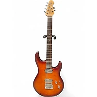 Used Sterling by Music Man Luke Hazel Burst Solid Body Electric Guitar