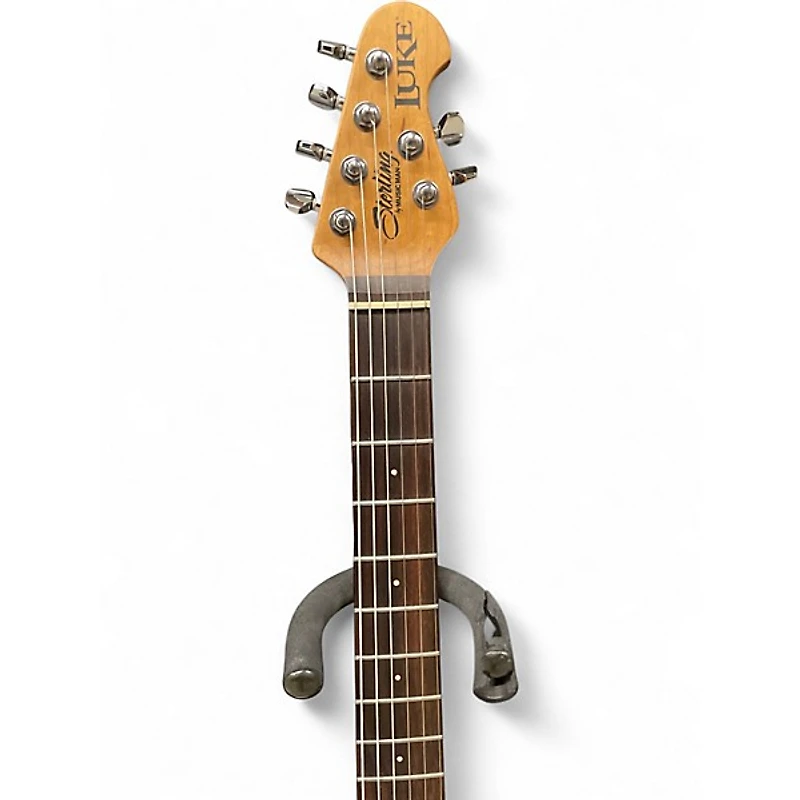 Used Sterling by Music Man Luke Hazel Burst Solid Body Electric Guitar