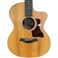 Used Taylor 214ce sunset blvd dlx Natural Acoustic Electric Guitar