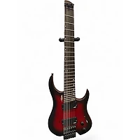Used Legator G7FSS GHOST 7 MULTI SCALE SUPER SHRED TRANS RED BURST Solid Body Electric Guitar