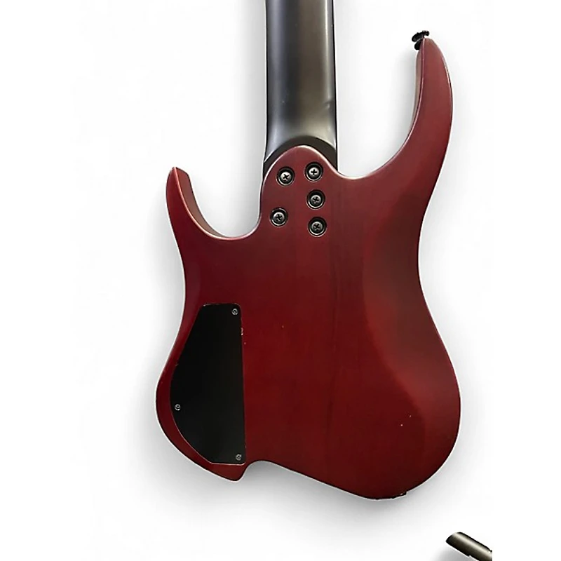 Used Legator G7FSS GHOST 7 MULTI SCALE SUPER SHRED TRANS RED BURST Solid Body Electric Guitar