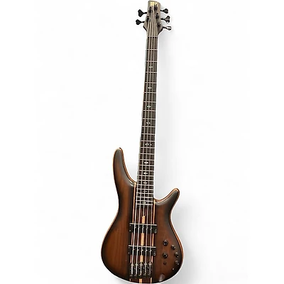 Used Ibanez SR1355B Dual Mocha Burst Electric Bass Guitar