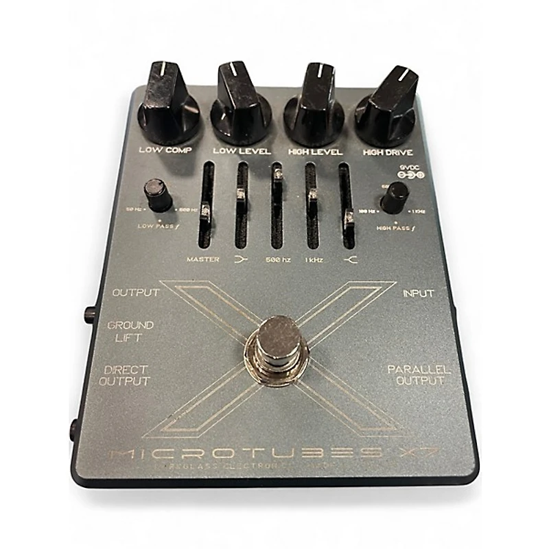 Used Darkglass microtubes x7 pedal Bass Effect Pedal
