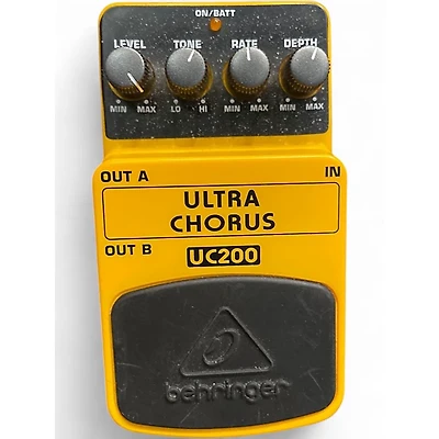 Used Behringer UC200 Stereo Chorus Effect Pedal
