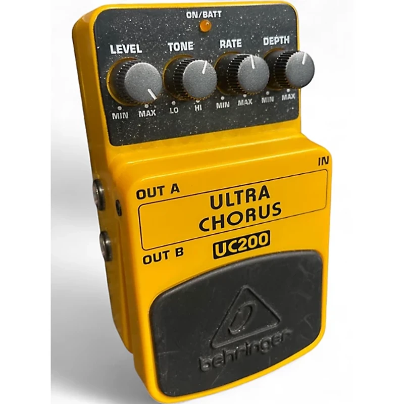 Used Behringer UC200 Stereo Chorus Effect Pedal