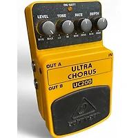 Used Behringer UC200 Stereo Chorus Effect Pedal