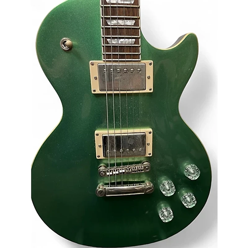 Used Epiphone Les paul muse Metallic green Solid Body Electric Guitar