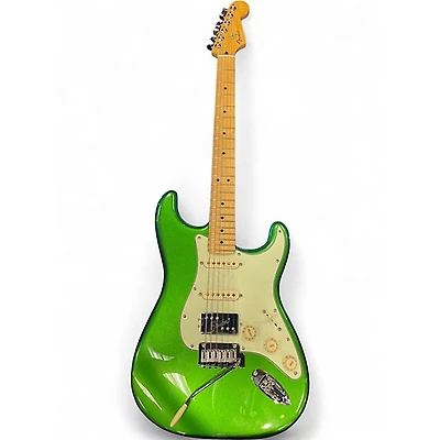 Used Fender Player Plus Stratocaster Green Solid Body Electric Guitar