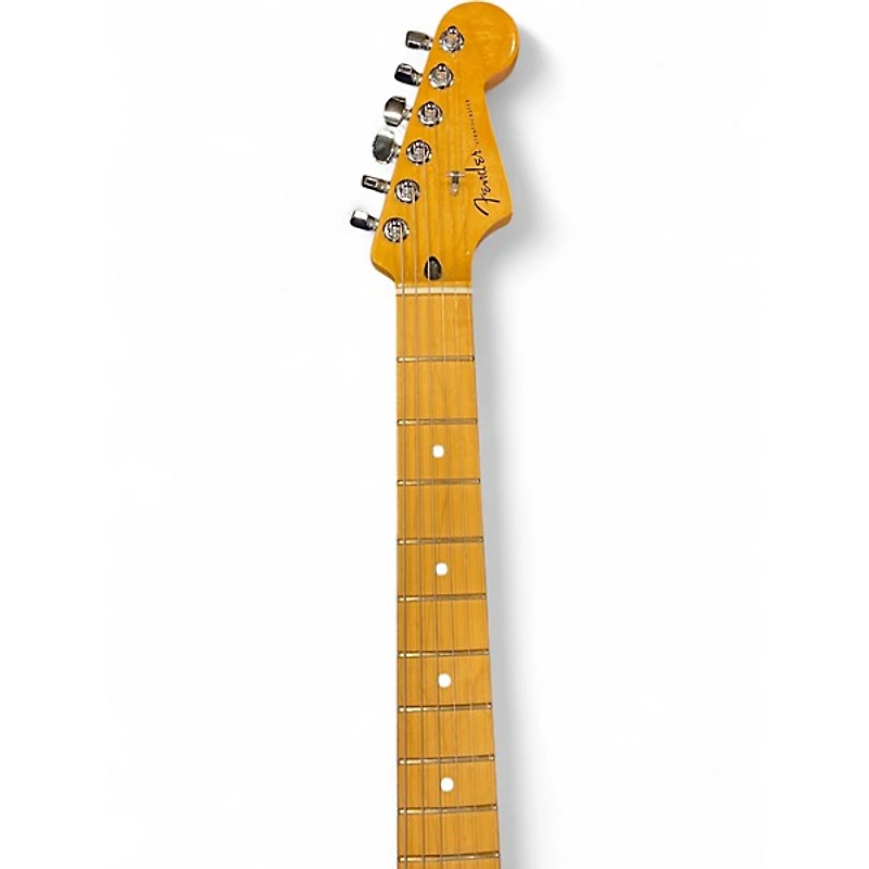 Used Fender Player Plus Stratocaster Green Solid Body Electric Guitar