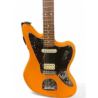 Used Fender Player Jaguar Orange Solid Body Electric Guitar
