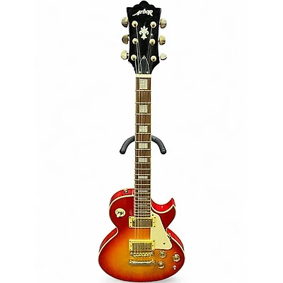 Used Arbor SINGLE CUT Cherry Sunburst Solid Body Electric Guitar