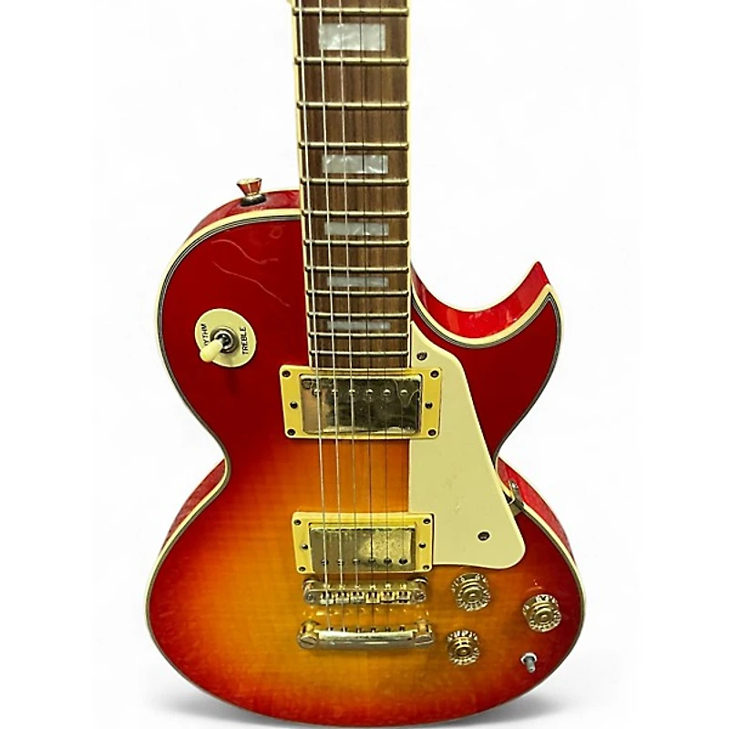 Used Arbor SINGLE CUT Cherry Sunburst Solid Body Electric Guitar