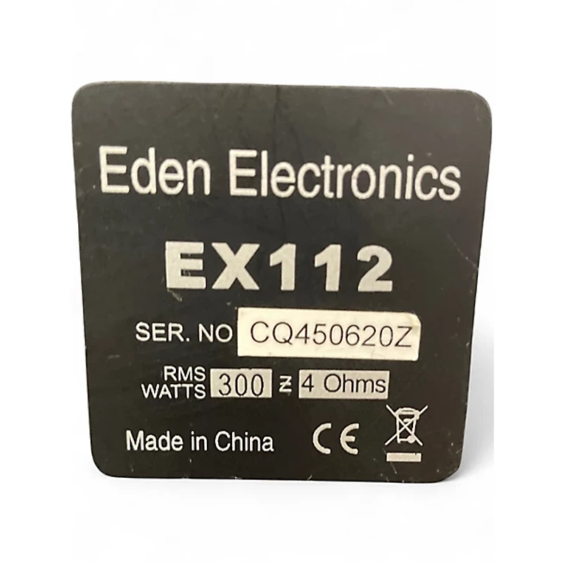 Used Eden EX112 Bass Cabinet