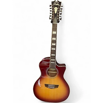Used D'Angelico premier fulton Natural 12 String Acoustic Guitar