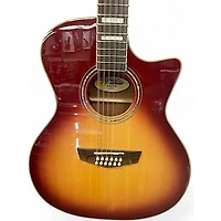 Used D'Angelico premier fulton Natural 12 String Acoustic Guitar