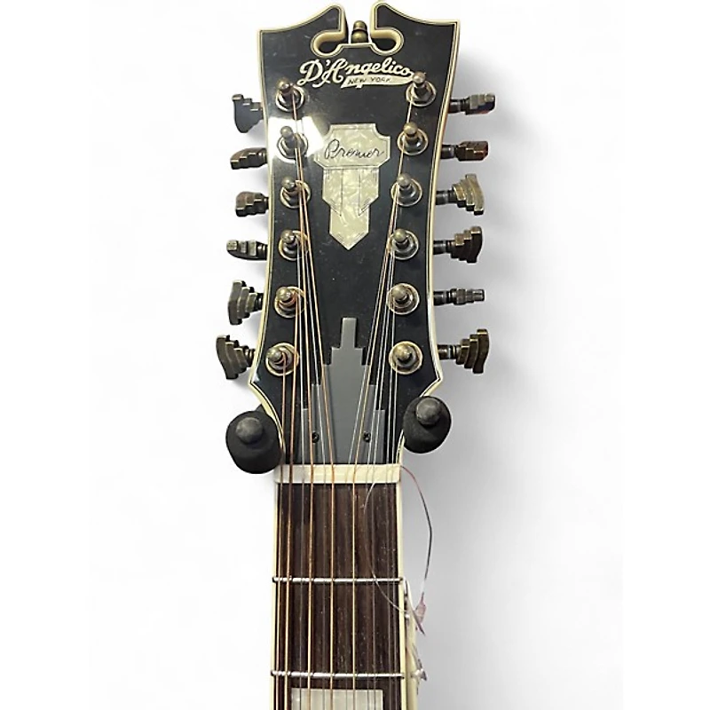 Used D'Angelico premier fulton Natural 12 String Acoustic Guitar