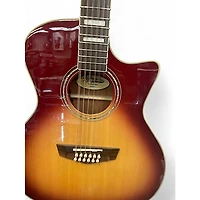 Used D'Angelico premier fulton Natural 12 String Acoustic Guitar