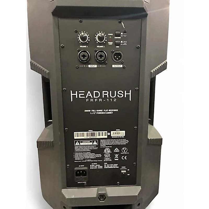 Used HeadRush FRFR 112 Guitar Cabinet