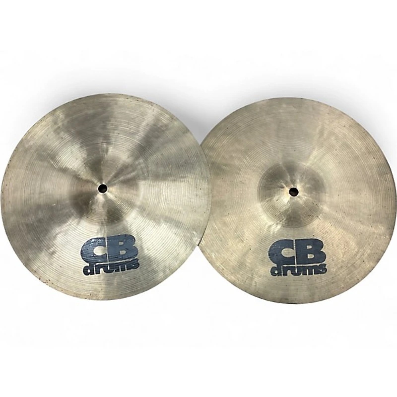 Used CB 14in Hi Hat Pair Cymbal