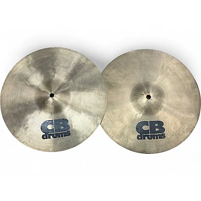 Used CB 14in Hi Hat Pair Cymbal