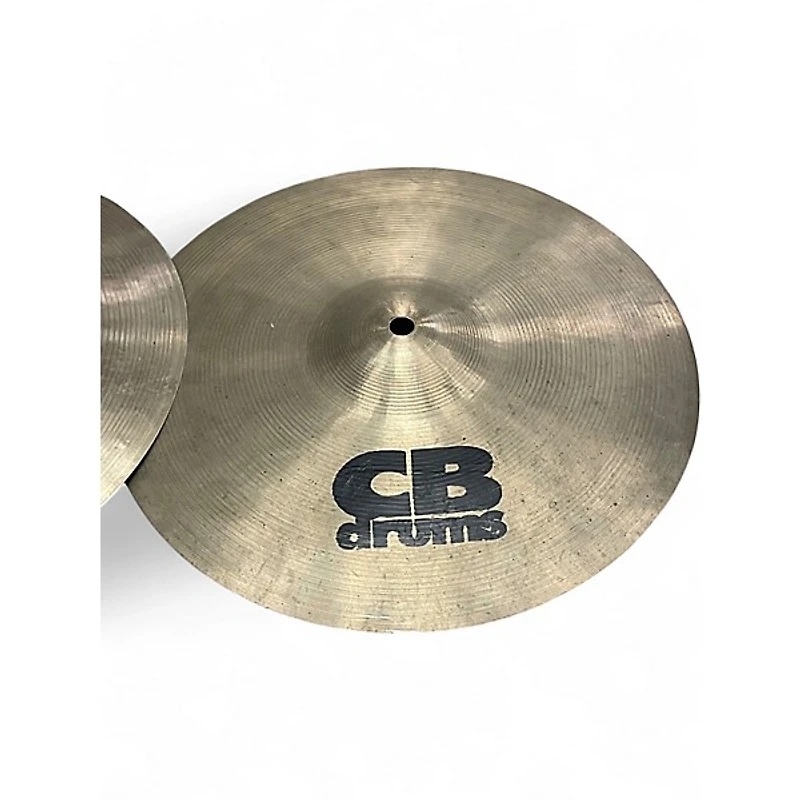 Used CB 14in Hi Hat Pair Cymbal