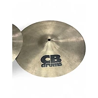 Used CB 14in Hi Hat Pair Cymbal