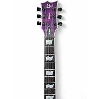 Used ESP EC1000 Trans Purple Solid Body Electric Guitar