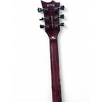 Used ESP EC1000 Trans Purple Solid Body Electric Guitar