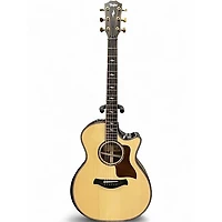 Used Taylor 814 CE Builders Edition Natural Acoustic Electric Guitar