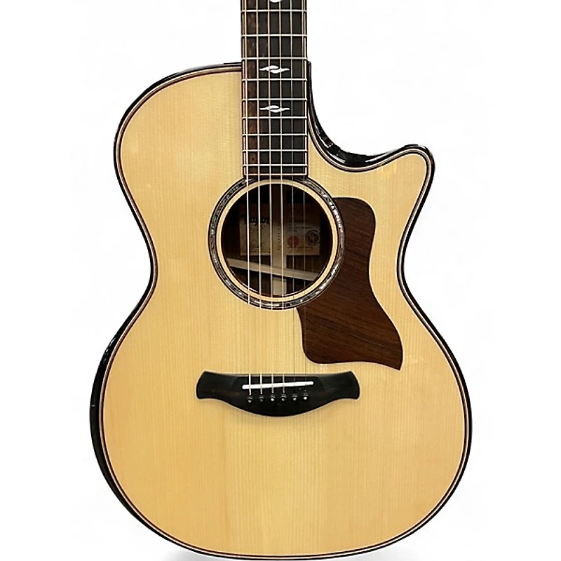 Used Taylor 814 CE Builders Edition Natural Acoustic Electric Guitar