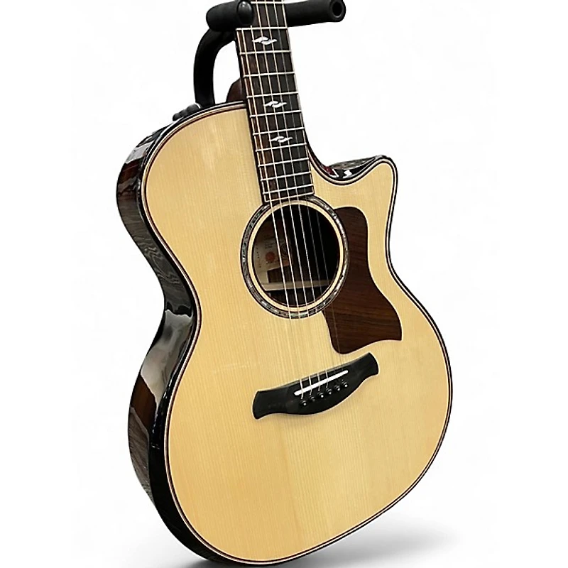 Used Taylor 814 CE Builders Edition Natural Acoustic Electric Guitar