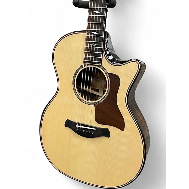 Used Taylor 814 CE Builders Edition Natural Acoustic Electric Guitar