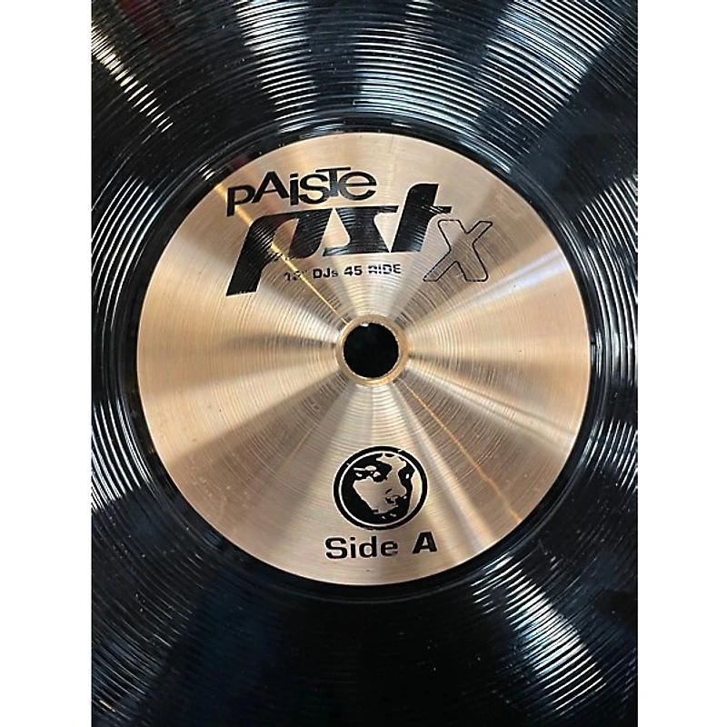 Used Paiste 12in PSTX DJs 45 Ride Cymbal