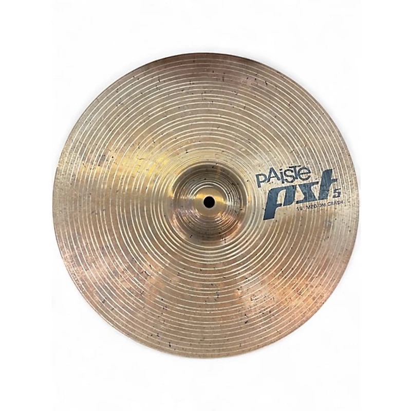 Used Paiste 16in PST5 MEDIUM CRASH Cymbal