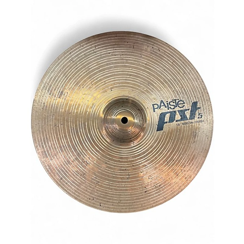 Used Paiste 16in PST5 MEDIUM CRASH Cymbal