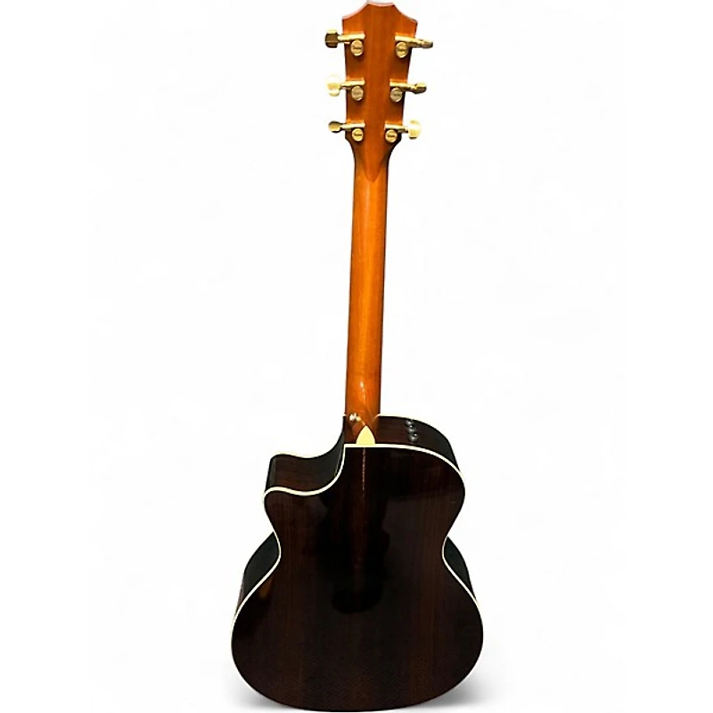 Used Taylor Custom 414ce Sunburst Acoustic Electric Guitar