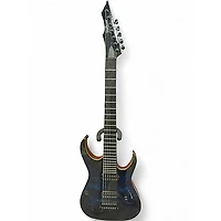 Used Dzilie 7 STRING Trans Blue Solid Body Electric Guitar