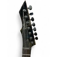 Used Dzilie 7 STRING Trans Blue Solid Body Electric Guitar
