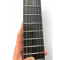 Used Dzilie 7 STRING Trans Blue Solid Body Electric Guitar