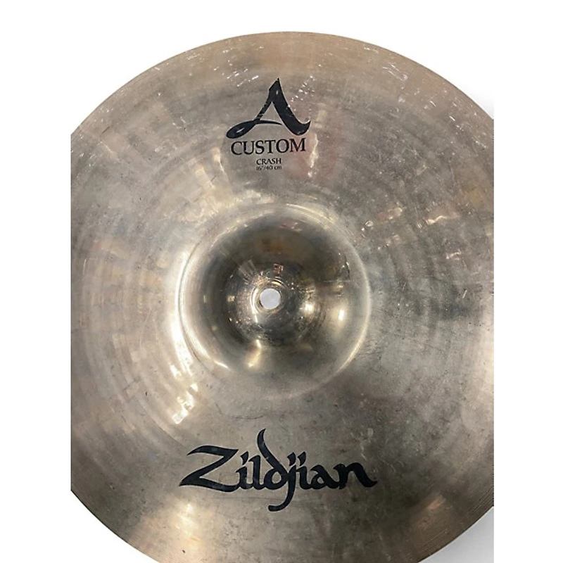 Used Zildjian 16in A Custom Crash Cymbal
